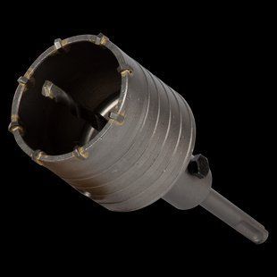 SIGMA Коронка для бетону &Oslash;65 мм 8 зубців + хвостовик 110 мм SDS-plus Grad 1514365 фото