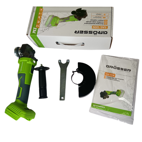 Акумуляторна болгарка Grosser GAG 120N(каркас) G0109 фото