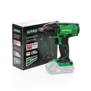 Гайковерт APRO 20W, 20В, без АКБ 895338 фото