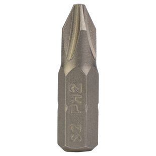 Набір біт PН2&times;25мм 1/4" 100шт S2 (банку) SIGMA (4010221) 4010221 фото