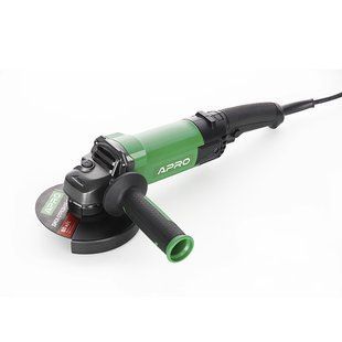 APRO Машина шліфувальна кутова &Oslash;125 1450 Р (болгарка) 899010 фото