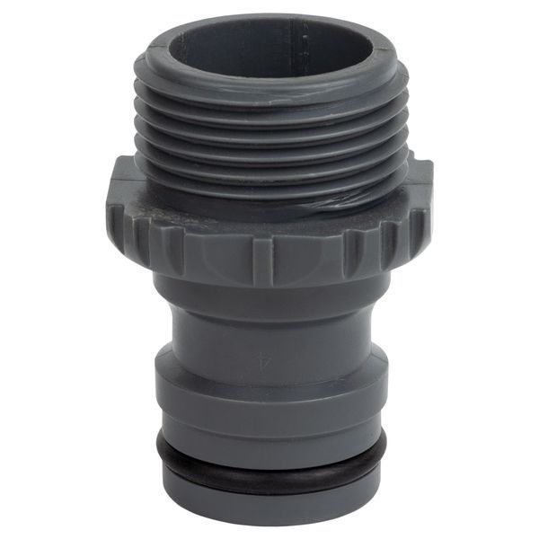 Адаптер для коннектора 3/4" н/р 3/4" (ABS) FLORA (5015904) 5015904 фото
