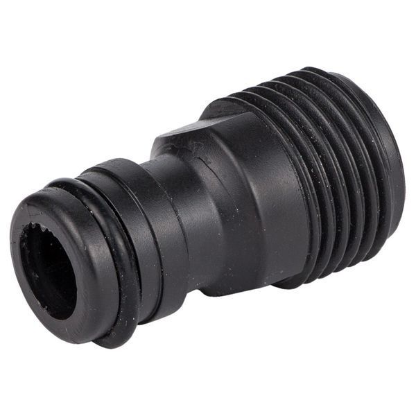 Адаптер для конектора 1/2" з зовнішньою різьбою 1/2" (ABS) GRAD (5016355) 5016355 фото