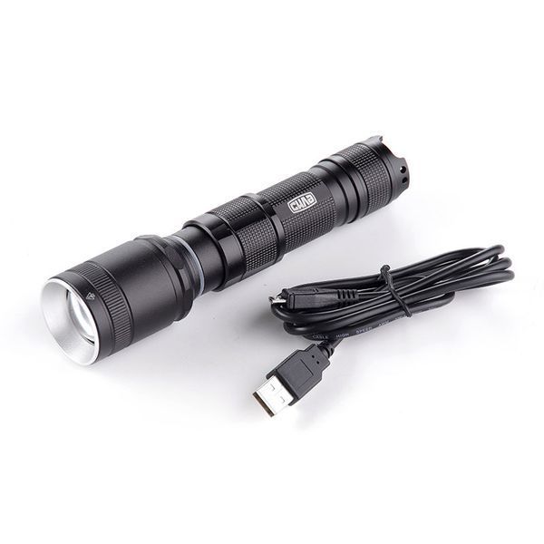Ліхтар ручний Джоуль (акумулятор Li-ion 18650 3,7V 2200mAh) СИЛА 900503 фото