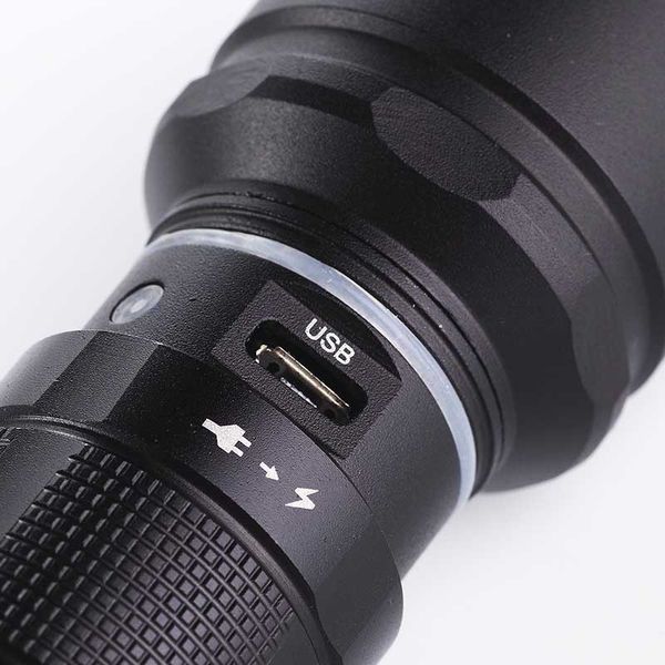 Ліхтар ручний Джоуль (акумулятор Li-ion 18650 3,7V 2200mAh) СИЛА 900503 фото